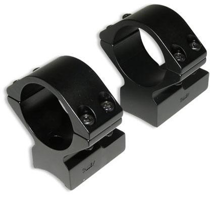 Talley Lightweight Alloy Scope Mounts - Black Anodized - 1" - Medium Remington 700-721-722-725-40X - Precision Shot Firearms