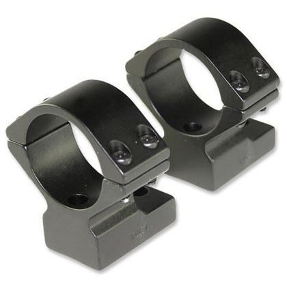 Talley Lightweight Alloy Scope Mounts - Black Anodized - 1" - Medium Knight MK 52 Tikka T3 and Tikka Master - Precision Shot Firearms