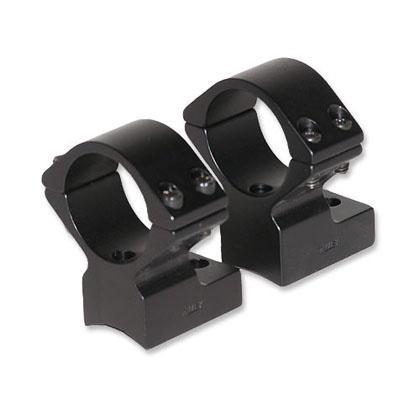 Talley Lightweight Alloy Scope Mounts - Black Anodized 1" - High Montana 1999 Winchester 70 (.860) Std. Cal. & Short Mag. - Precision Shot Firearms