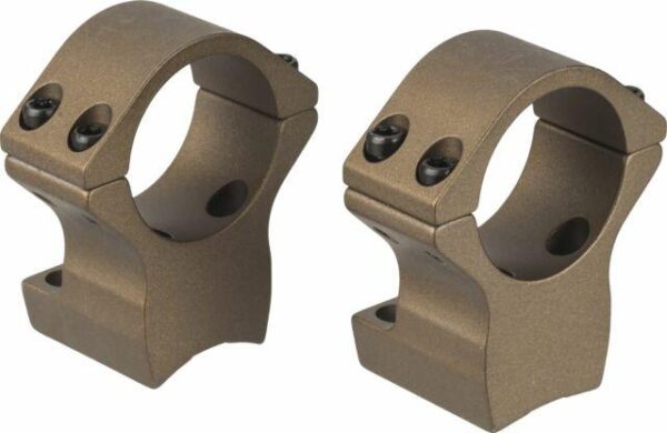 Talley Lightweight Alloy Scope Mount Combo Browning X-Bolt 1" Med - Hell's Canyon Bronze - Precision Shot Firearms