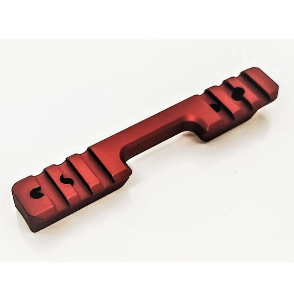 Talley Picatinny Base for Winchester Xpert 22 Rifles 20 MOA - RED Anodized - Precision Shot Firearms