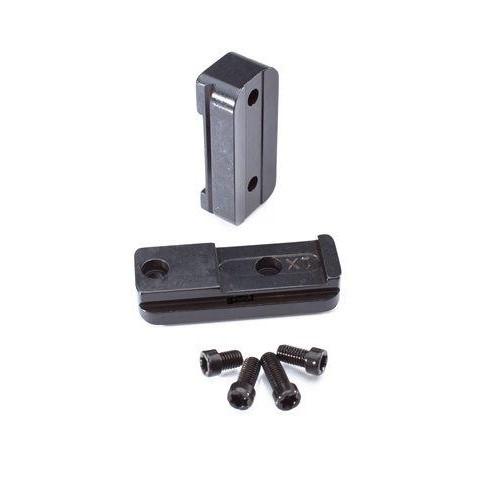 Talley Stainless Steel Base for Kimber Model 84M Black - Precision Shot Firearms