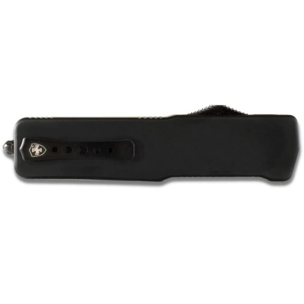 Templar Knives Premium Weighted Automatic Knife 3 1/2" Drop Point Blade Black - Precision Shot Firearms
