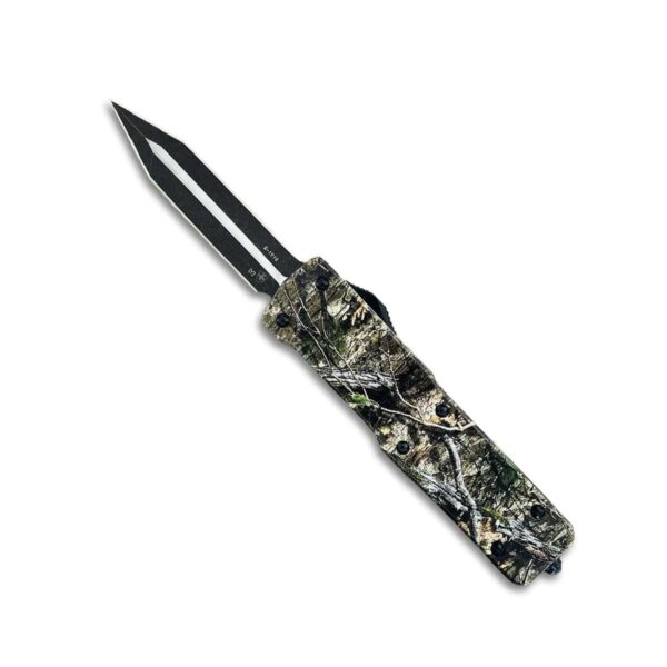 Templar Knife Premium Weighted Large Knife 3-1/2" D2 Dagger Blade Mossy Country DNA - Precision Shot Firearms
