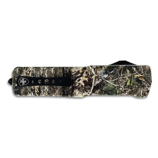 Templar Knife Premium Weighted Large Knife 3-1/2" D2 Tanto Blade Mossy Oak Country DNA - Precision Shot Firearms