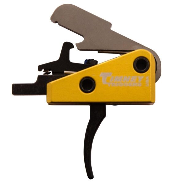 Timney Triggers AR-15 Competition Trigger 4 lbs Small Pin Black Curved - Precision Shot Firearms