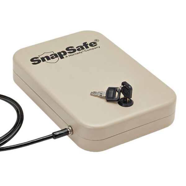 SnapSafe Lock Box - LG with Key - Precision Shot Firearms