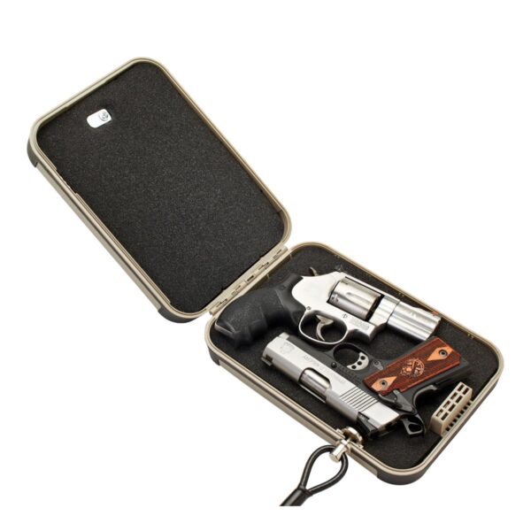 Snapsafe TrekLite XL Lock Box TSA Combination Lock - FDE - Precision Shot Firearms