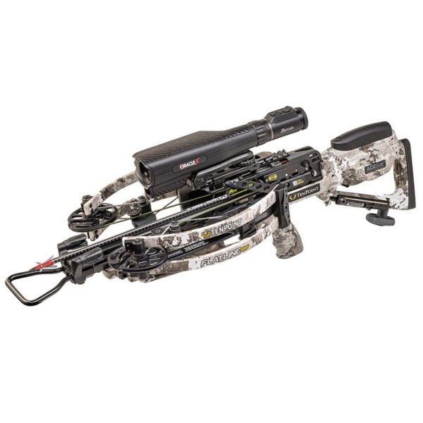 Tenpoint Flatline 460 Oracle ACUslide Crossbow 460fps with Burris Oracle Scope - Precision Shot Firearms