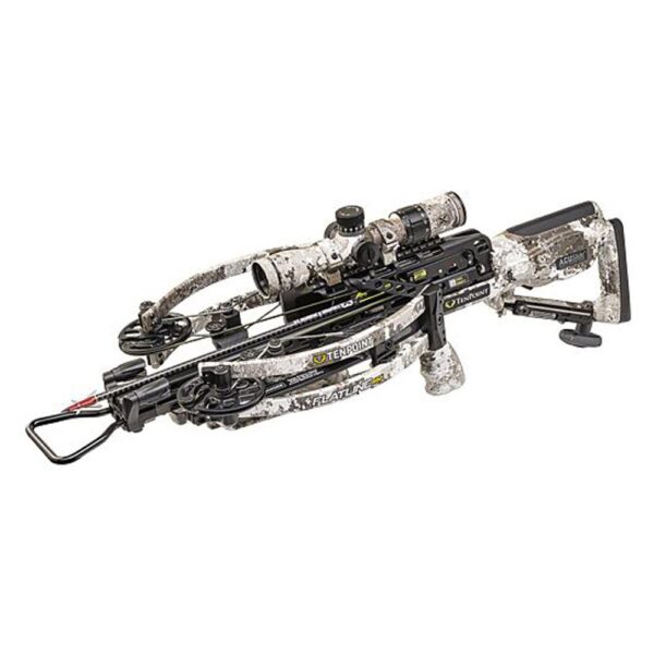 Tenpoint Flatline 460 ACUslide Crossbow 460fps EVO-X Elite Camo Scope - Precision Shot Firearms