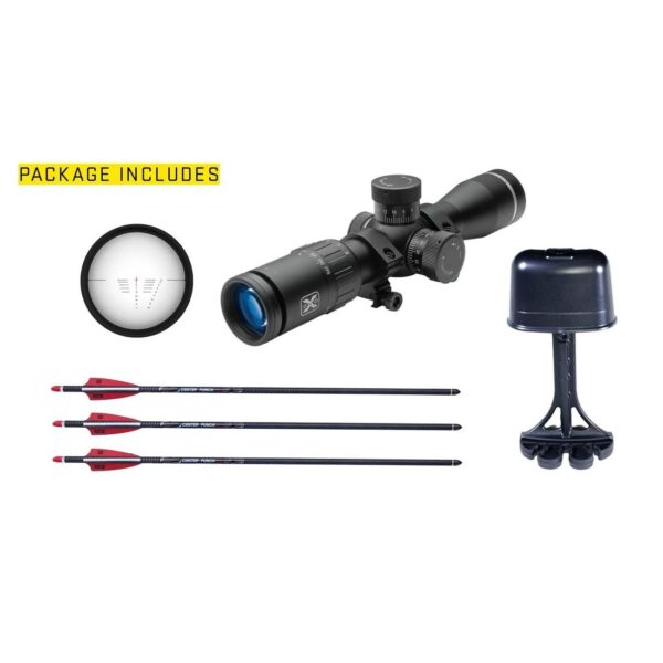 Tenpoint TRX515 Reverse Draw Crossbow ACUslide MAXX EVO-X Elite Black Scope Moss Green - Precision Shot Firearms