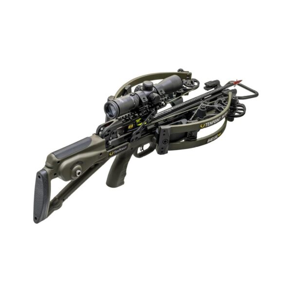 TenPoint Siege 425 ACUslide RangeMaster 100 Scope Moss Green - Precision Shot Firearms
