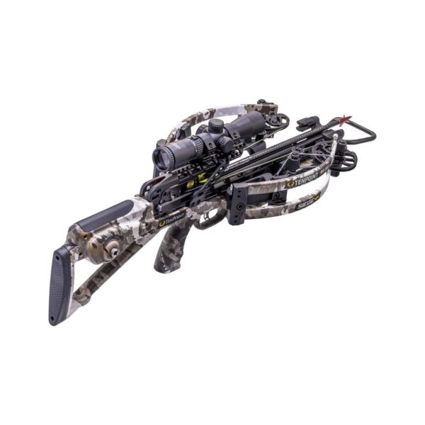 TenPoint Siege 425 Reverse Draw Crossbow ACUslide RangeMaster 100 Scope Vektra - Precision Shot Firearms