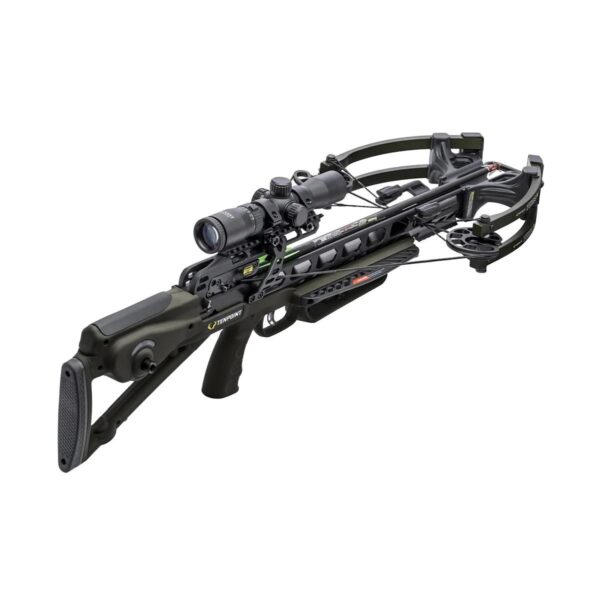 Tenpoint Turbo X Crossbow ACUslide Crank RangeMaster 100 Scope - Moss Green - Precision Shot Firearms