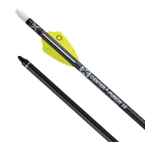 Ten Point EVO-X CenterPunch 16 Carbon Arrows 16" w/ Alpha-Nocks .001" - Precision Shot Firearms