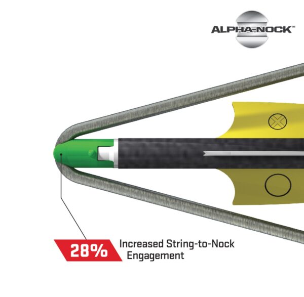 Ten Point EVO-X CenterPunch 16 Carbon Arrows 16" w/ Alpha-Nocks .001" - Precision Shot Firearms
