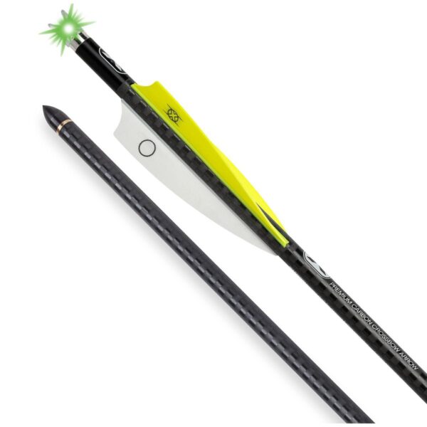 TenPoint EVO-X CenterPunch Lighted Alpha-Blaze Carbon Arrows 16" 3 Pack - Precision Shot Firearms