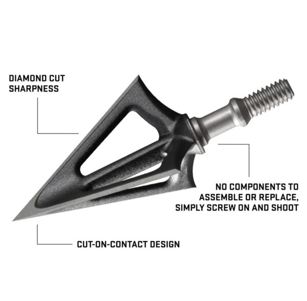 Ten Point EVO-X Montec Broadhead 100 gr. - Precision Shot Firearms