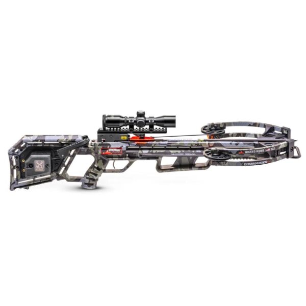 Wicked Ridge Commander M1 Crossbow ACUdraw Multi-Line Scope Peak Camo - Precision Shot Firearms
