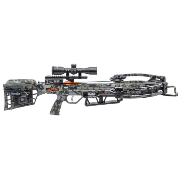 Wicked Ridge by Tenpoint Invader M1 Crossbow De-Cock ACU50 Manual Sled Pro-View 400 Scope - Precision Shot Firearms