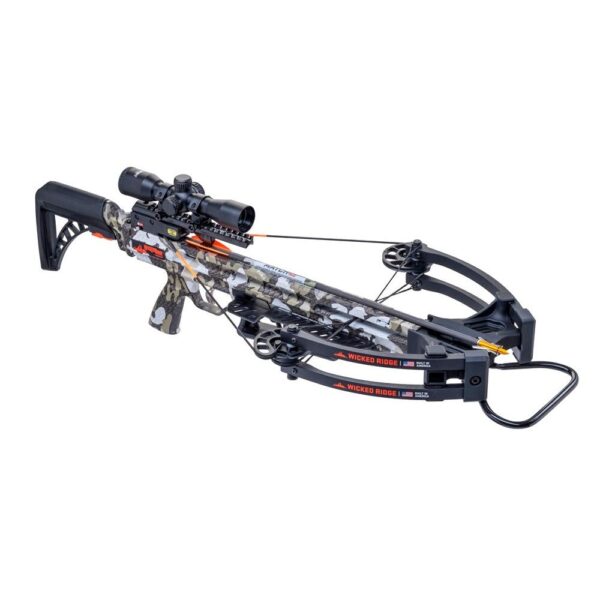 TenPoint Wicked RIdge Warrior 400 Crossbow Peak Camo with Scope - Precision Shot Firearms