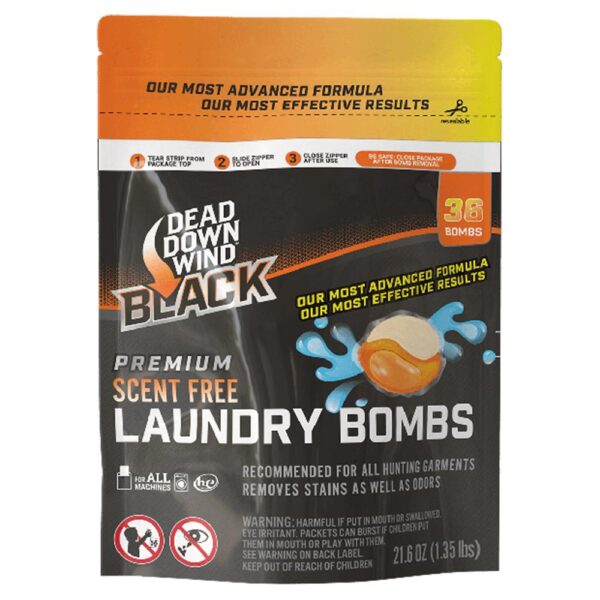 Dead Down Wind Black Premium Laundry Bombs 36/ct - Precision Shot Firearms