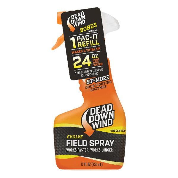 Dead Down Wind Field Spray & Pac-it Refill Combo - 64 oz Total - Precision Shot Firearms