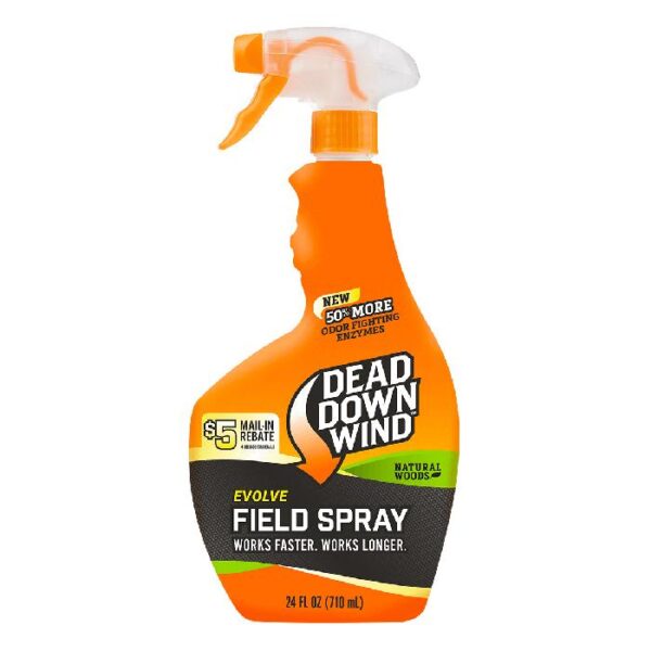 Dead Down Wind Field Spray Natural Woods Scented - 24 oz - Precision Shot Firearms