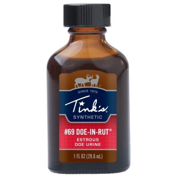 Tinks #69 Doe-In-Rut Synthetic 1oz Glass Bottle - Precision Shot Firearms