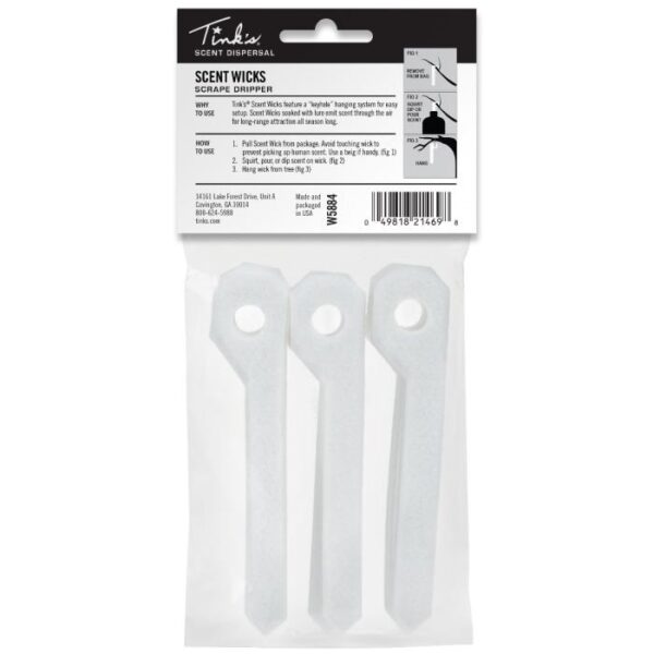 Tink's Scent Wicks - 6 pack - Precision Shot Firearms