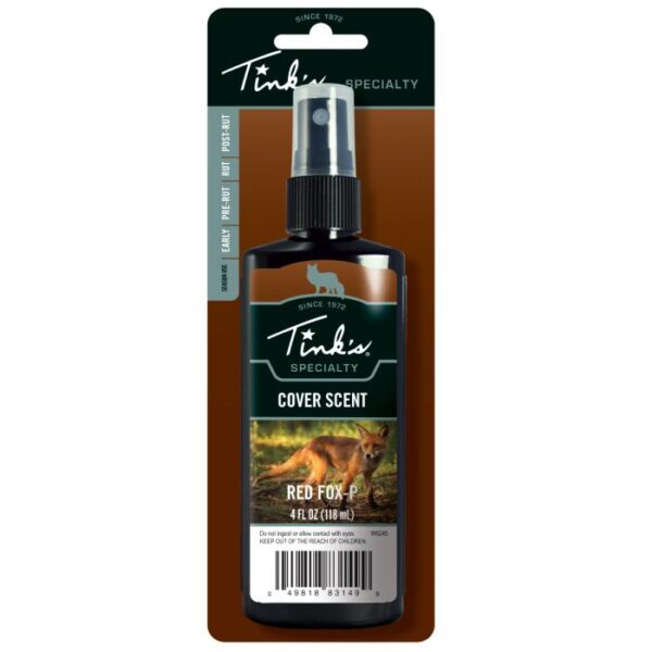 Tink's Red Fox-P Urine Cover Scent Spray - 4oz - Precision Shot Firearms