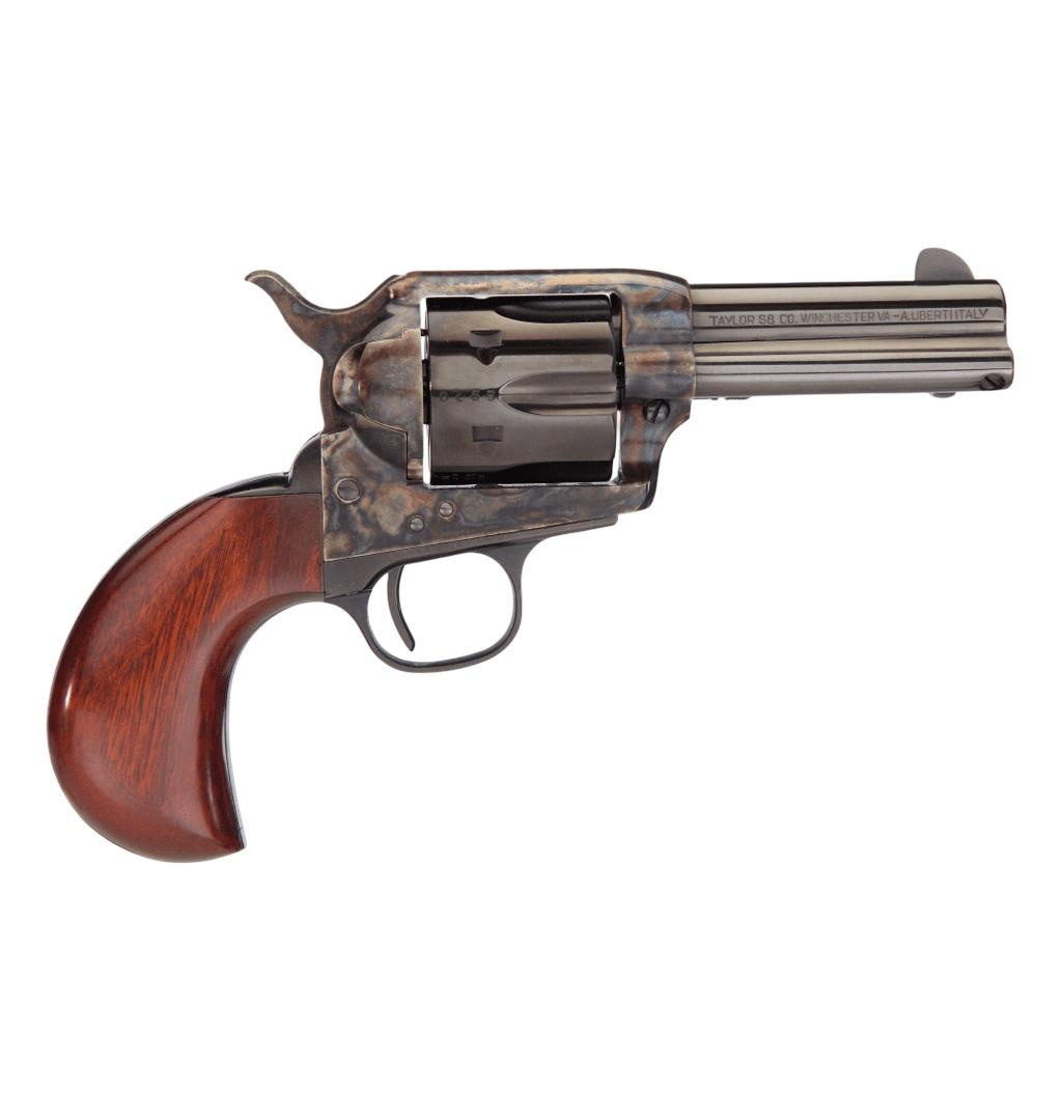 Taylor & Company 1873 Cattleman Handgun .45 Colt 6rd Capacity 3.5" Blued Barrel Case Hardened Frame Wood Grip - Precision Shot Firearms
