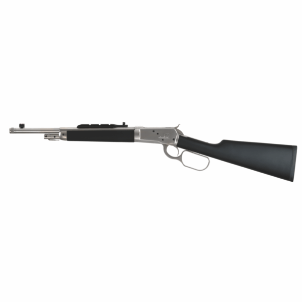Taylor's 1892 Alaskan Chrome Rifle .357 Mag 5rd Capacity 16" 5/8x24 Threaded Barrel Black - Precision Shot Firearms