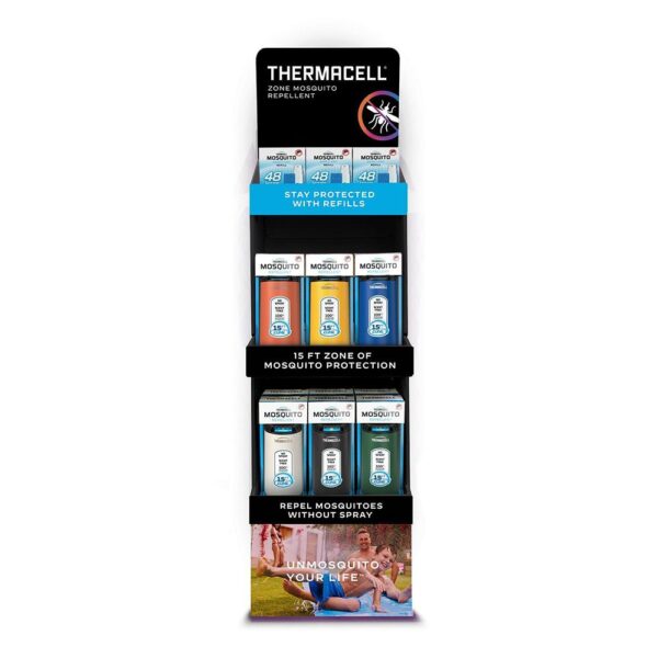 Thermacell Mixed Patio Shield Mosquito Repeller & Refill Floor Stand Display 6-Color - Precision Shot Firearms