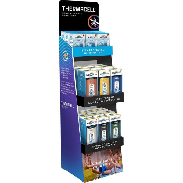 Thermacell Mixed Patio Shield Mosquito Repeller & Refill Floor Stand Display 6-Color - Precision Shot Firearms