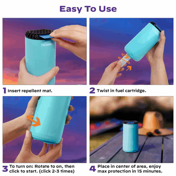 Thermacell Patio Shield Mosquito Repeller Blue - Precision Shot Firearms