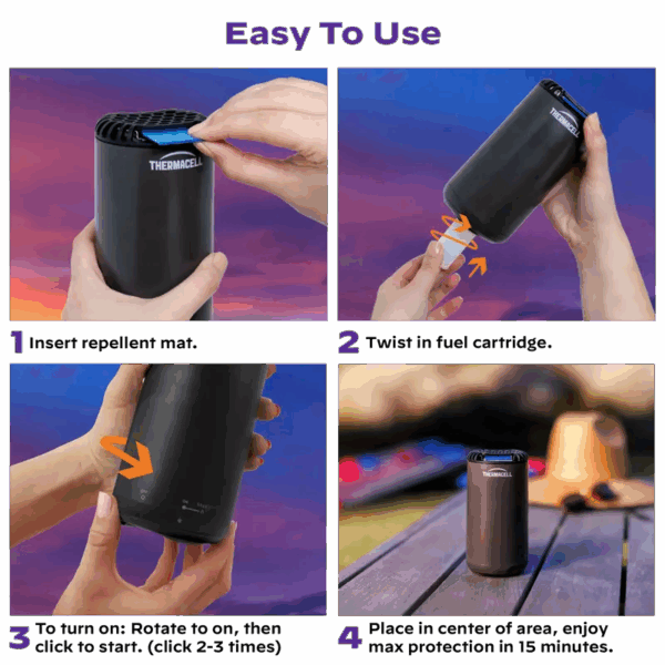 Thermacell Patio Shield Mosquito Repeller Forest Green - Precision Shot Firearms