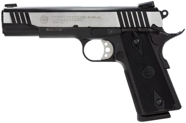Taurus M1911 Handgun .45 ACP 8rd Magazine 5" Barrel Two-Tone Finish - Precision Shot Firearms