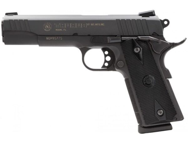 Taurus 1911 Handgun .45 ACP 8rd Magazine 5" Barrel Matte Black Finish - Precision Shot Firearms