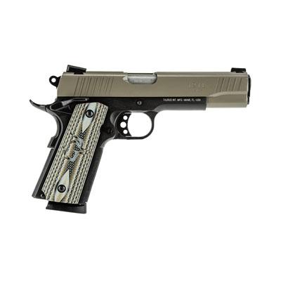 Taurus 1911 Cerakote Sand Handgun .45 ACP 8rd Magazine 5" Barrel VZ Grip - Precision Shot Firearms