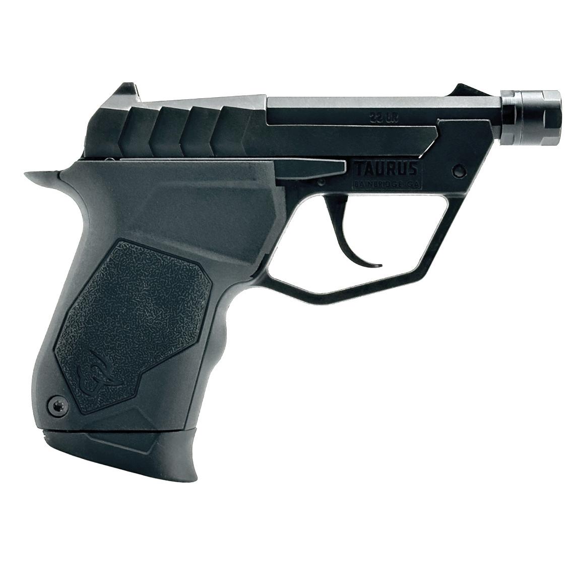 Taurus 22 TUC Handgun .22 LR 9rd Magazine 3.1" Threaded Barrel Black - Precision Shot Firearms