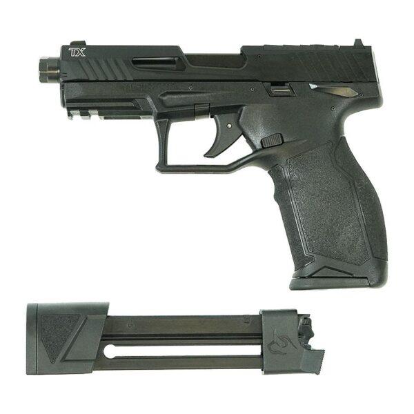 Taurus TX22 Handgun .22 LR 16&22rd Magazines 4.6" Barrel Black Slide/Black Frame T.O.R.O. - Precision Shot Firearms