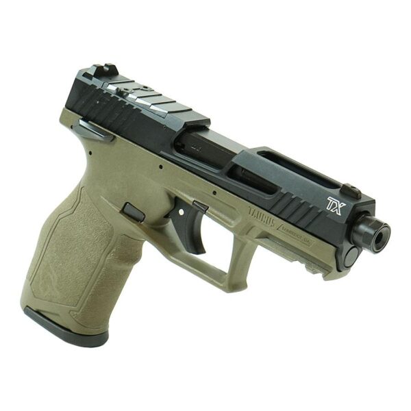 Taurus TX22 Handgun .22 LR 16&22rd Magazines 4.6" Barrel Black Slide/ODG Frame T.O.R.O. - Precision Shot Firearms
