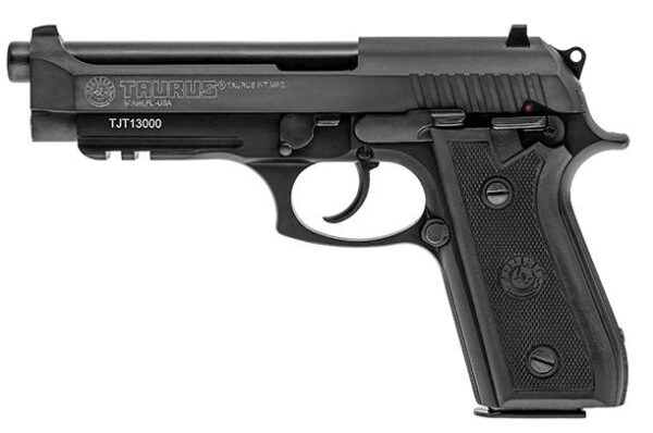Taurus 92 Handgun 9mm Luger 17rd Magazine 5" Barrel Black Slide/Grip - Precision Shot Firearms