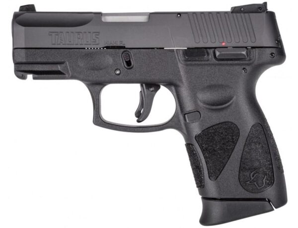 Taurus G2C Handgun 9mm Luger 10rd Magazine 3.2" Barrel Black Slide/Black Grip - Precision Shot Firearms