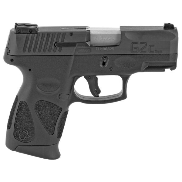 Taurus G2C Handgun 9mm Luger 12rd Magazine 3.2" Barrel Black Slide/Grip - Precision Shot Firearms
