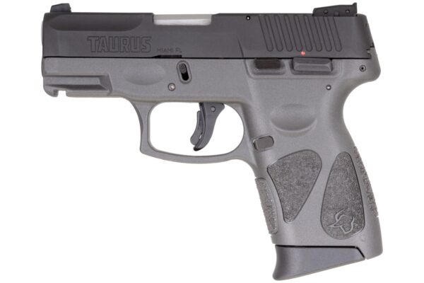 Taurus G2C Handgun 9mm Luger 12rd Magazine 3.2" Barrel Black Slide/Gray Grip - Precision Shot Firearms