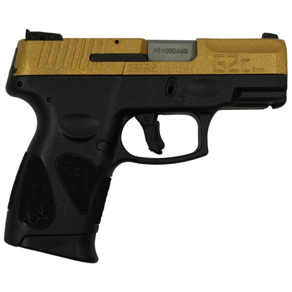 Taurus G2C "Gold Glitter" Handgun 9mm Luger 12rd Magazines(2) 3.2" Barrel - Precision Shot Firearms