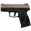 Taurus G2C "Rose Gold Glitter" Handgun 9mm Luger 12rd Magazines(2) 3.2" Barrel - Precision Shot Firearms