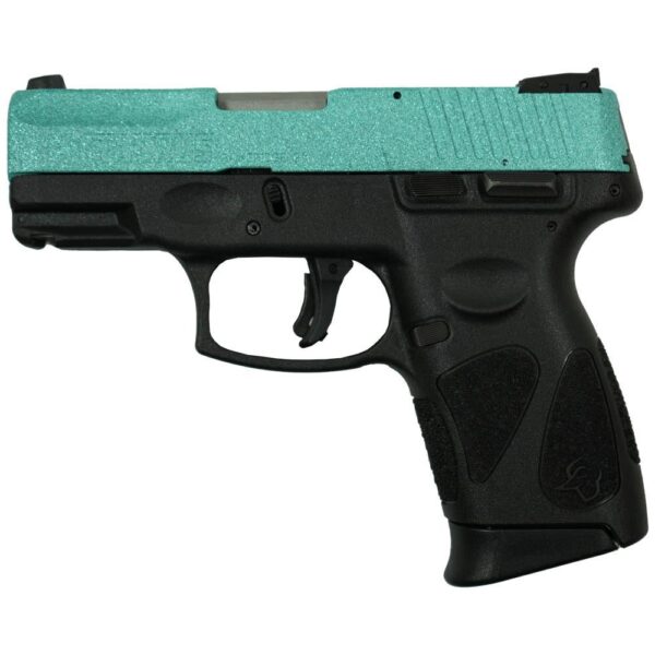 Taurus G2C "Robin's Egg Blue Glitter" Handgun 9mm Luger 12rd Magazines(2) 3.2" Barrel - Precision Shot Firearms